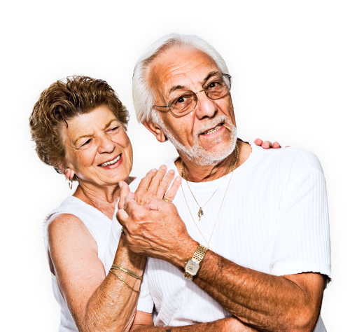 Elderly couple